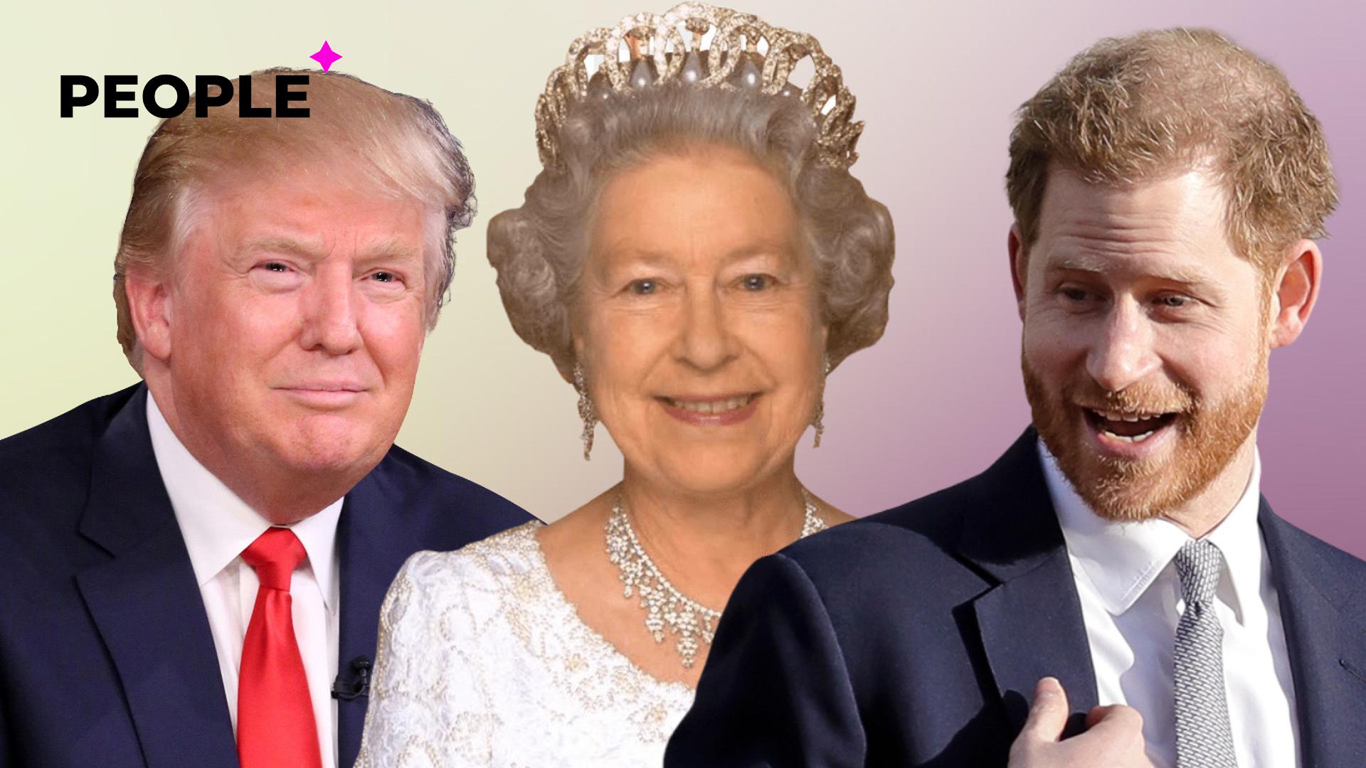 Дональд Трамп призвал Елизавету II лишить принца Гарри всех титулов