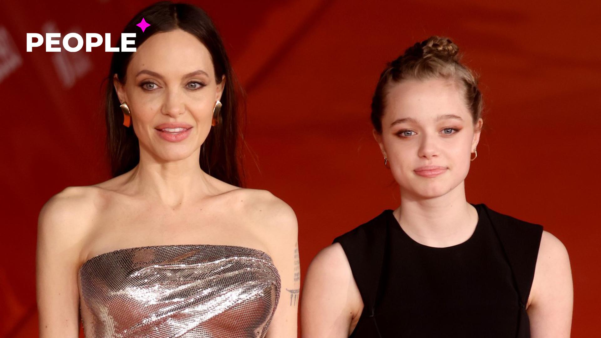 Анджелина Джоли и ее дочь оторвались на концерте победителей «Евровидения» — видео